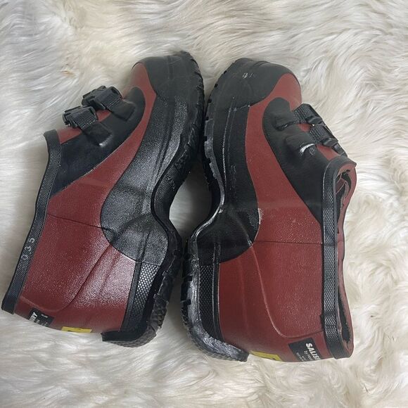 SALISBURY  Burgundy & Black ASTM  F 1117 SIZE 7 Overshoe Men' TEST VOLTAGE 20KV - Picture 4 of 8